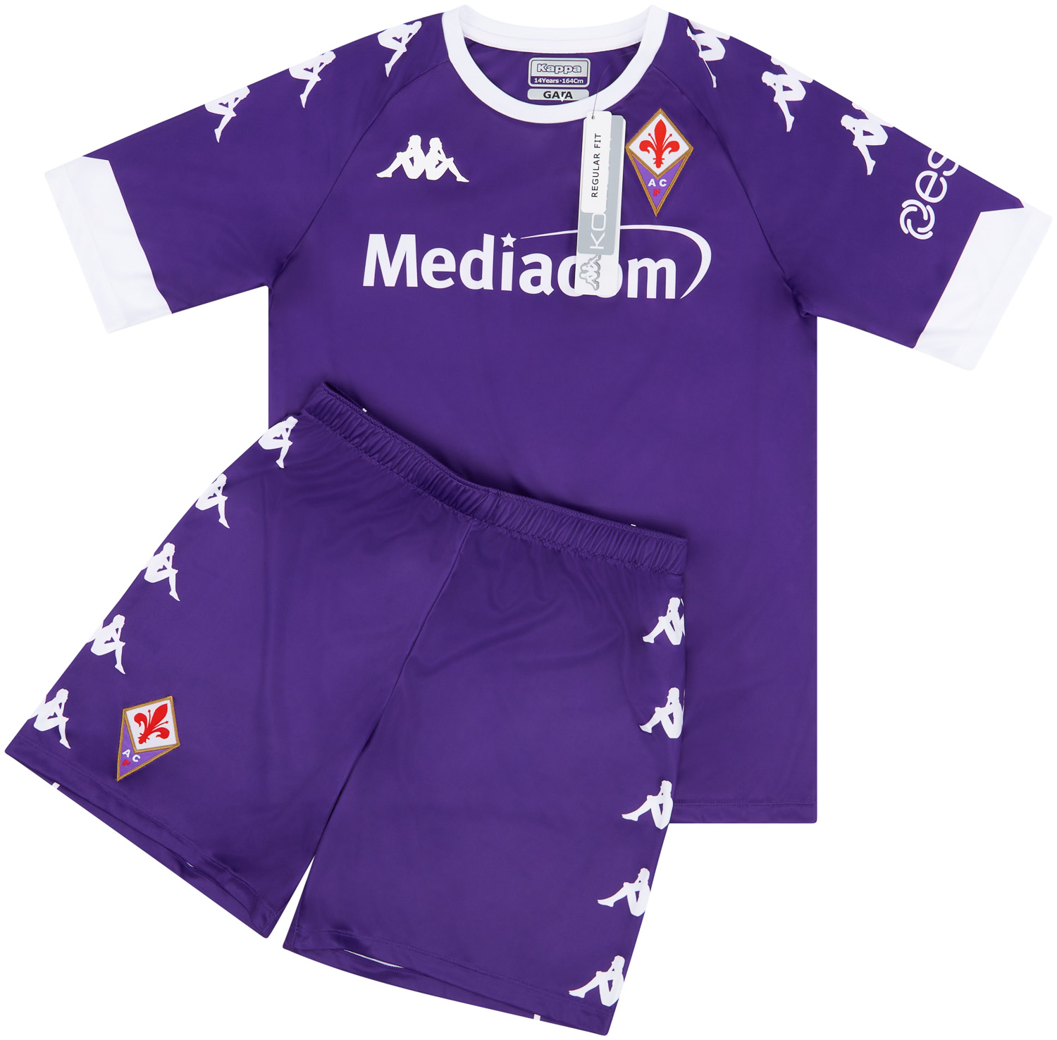 inch Arkitektur oprindelse 2020-21 Fiorentina Home Shirt & Shorts Kit - NEW - (KIDS)