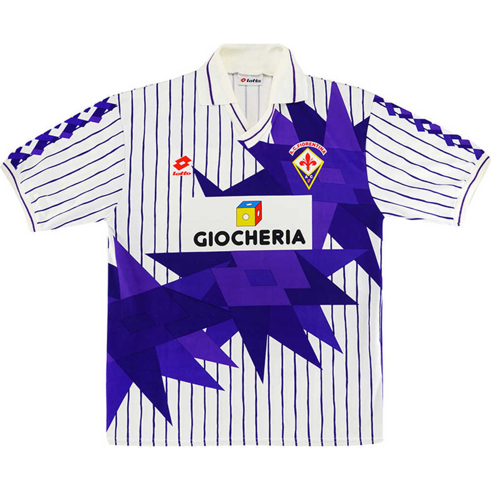 1991-92 Fiorentina Away Shirt (Excellent) L