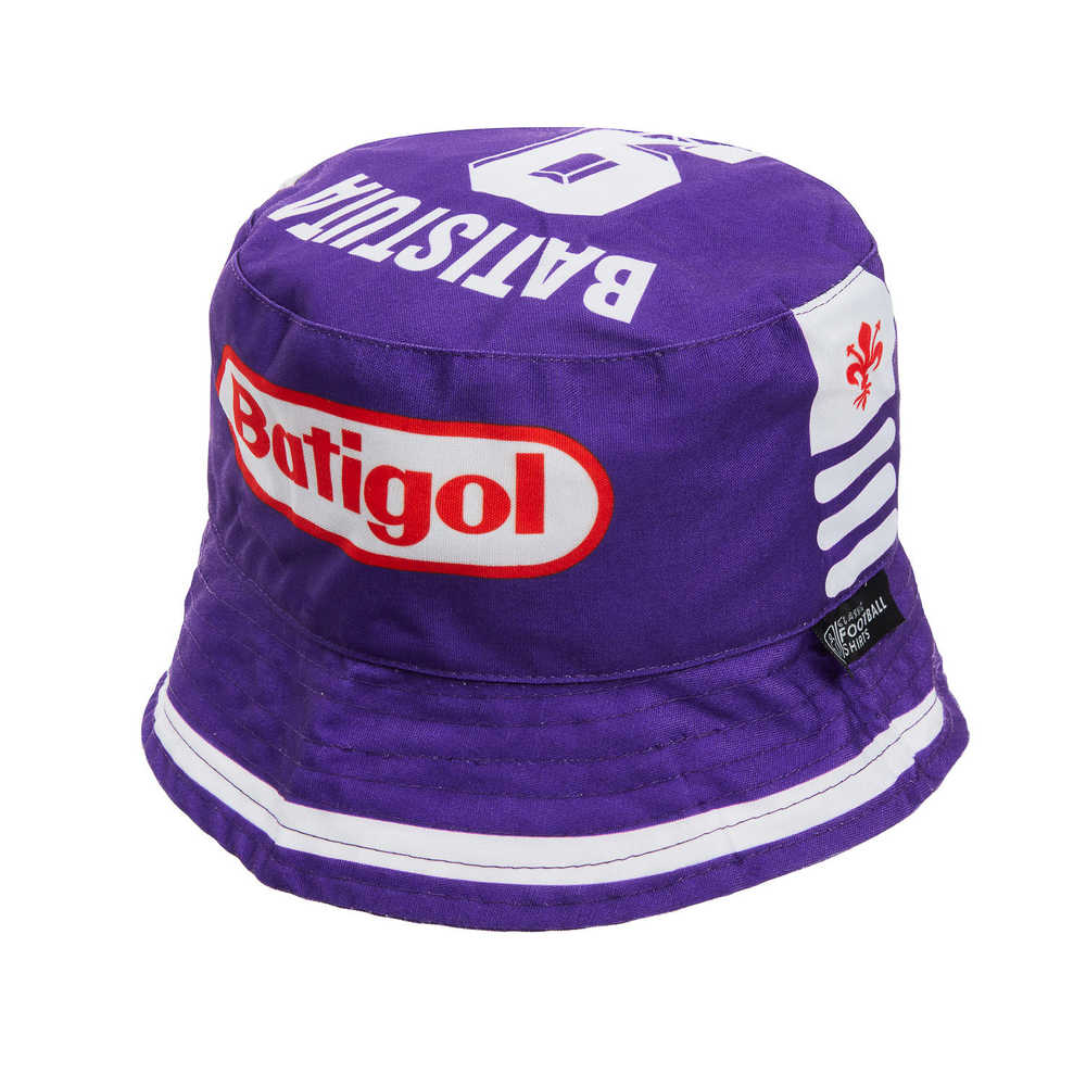 1999-00 Fiorentina Home Batistuta #9 Bucket Hat