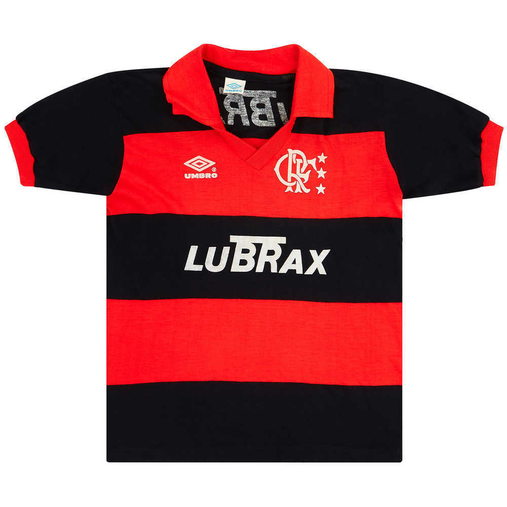 1992-93 Flamengo Home Shirt #10 (Very Good) M