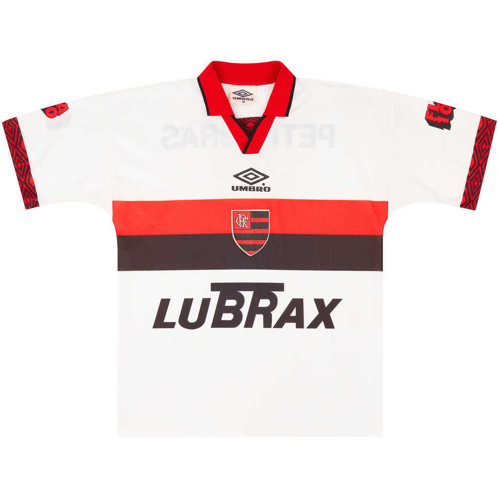 1995-96 Flamengo Centenary Away Shirt (Very Good) L