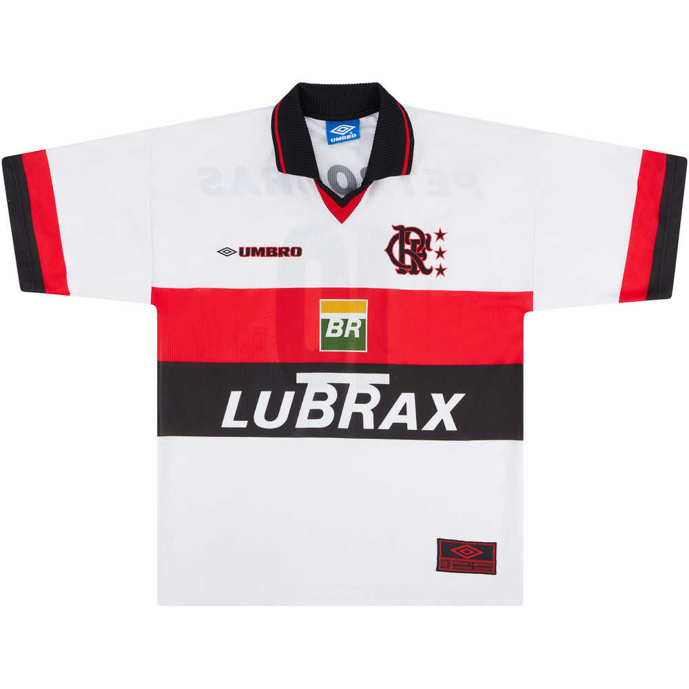 1999 Flamengo Away Shirt #10 (Iranildo) (Excellent) L
