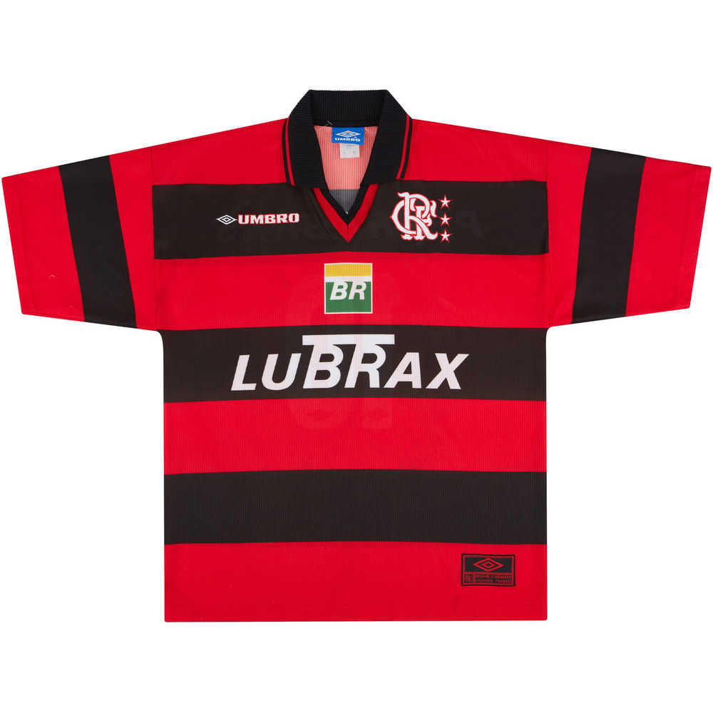 1999 Flamengo Home Shirt #10 (Iranildo) (Excellent) L