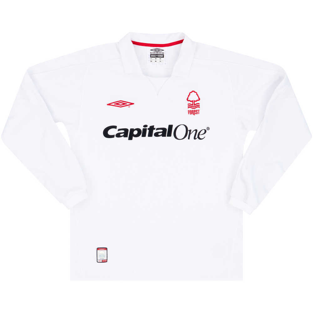 2003-04 Nottingham Forest L/S Away Shirt (Excellent) S