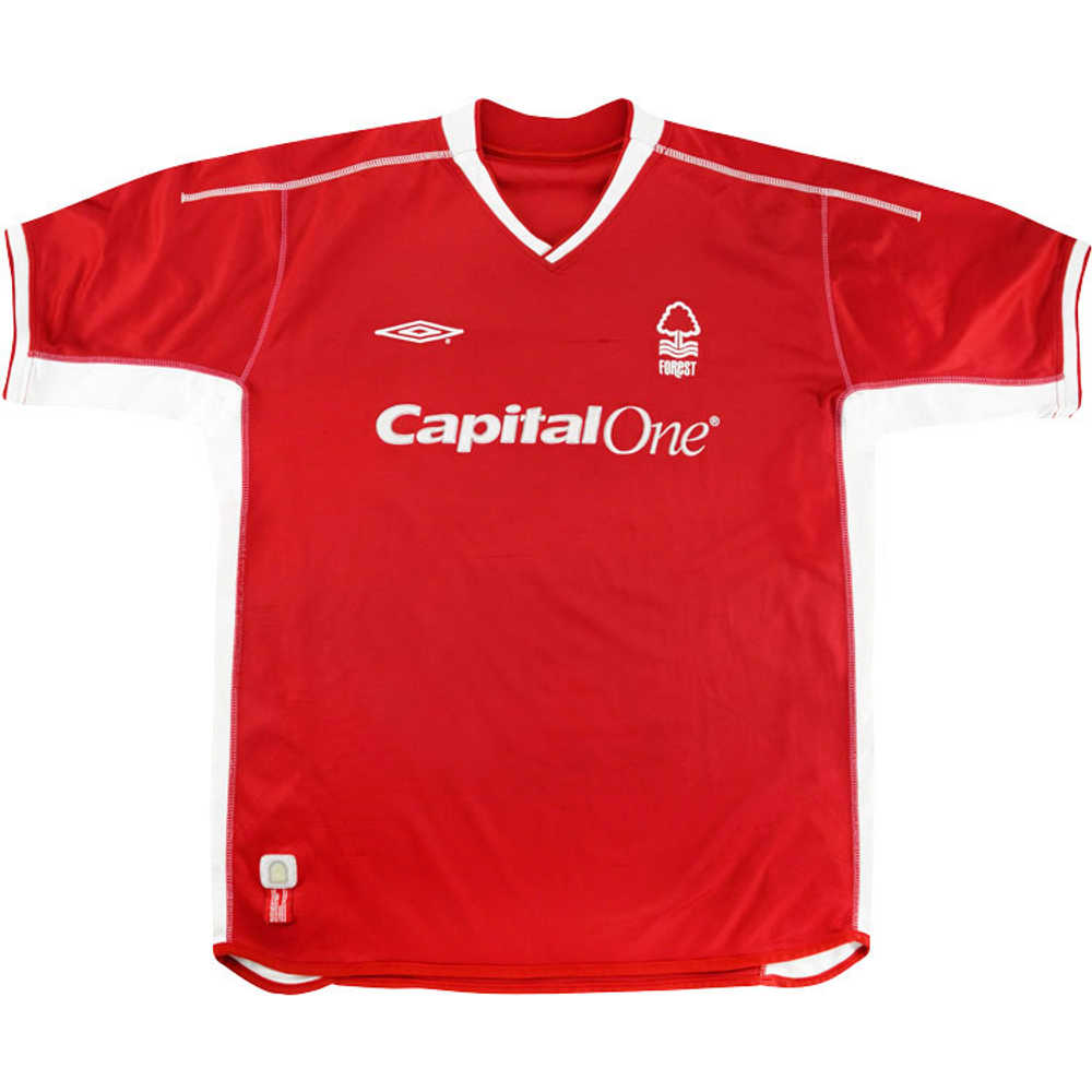 2003-04 Nottingham Forest Home Shirt (Excellent) XL