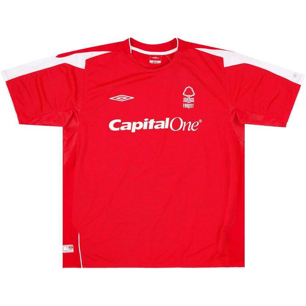 2004-05 Nottingham Forest Match Issue Home Shirt #12 (v DC United)