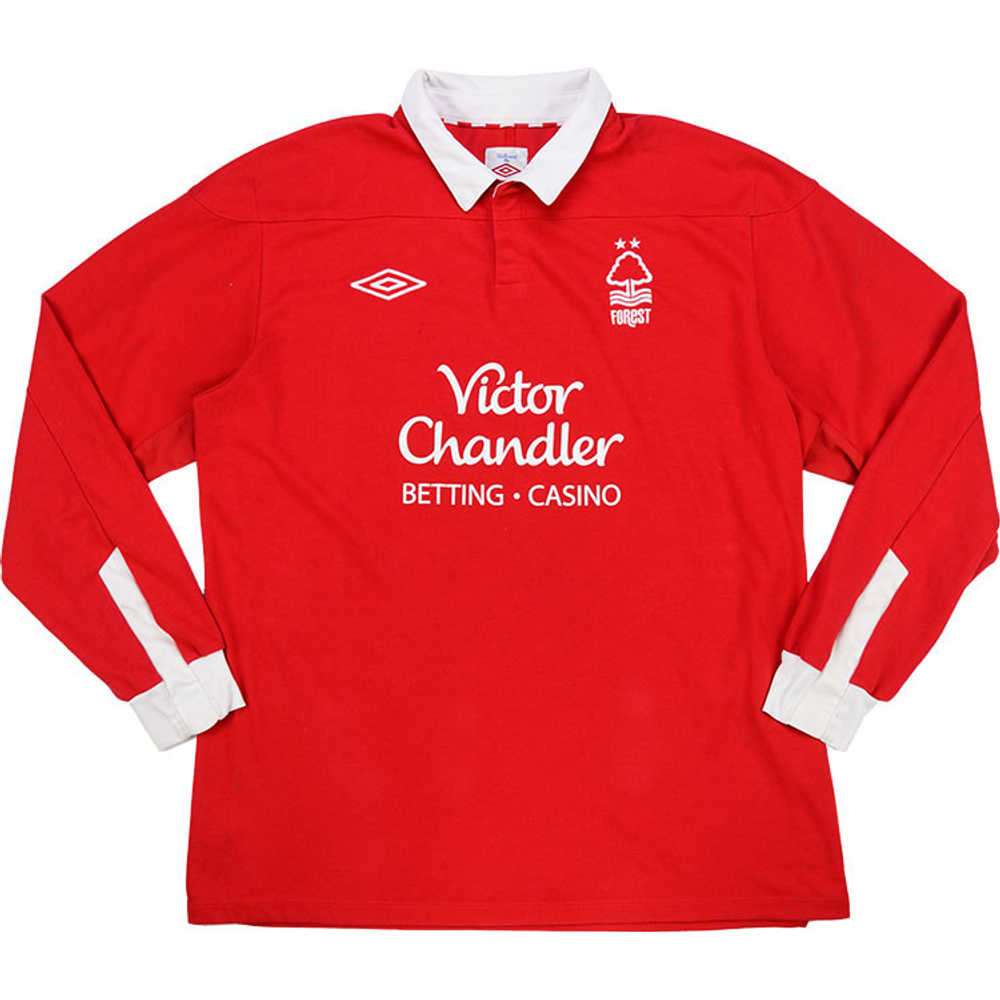 2011-12 Nottingham Forest Home L/S Shirt (Excellent) S