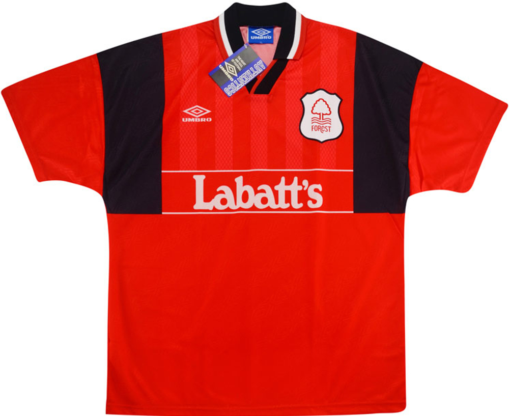 1994-96 Nottingham Forest Home Shirt *w/Tags* XL-Nottingham Forest New Products
