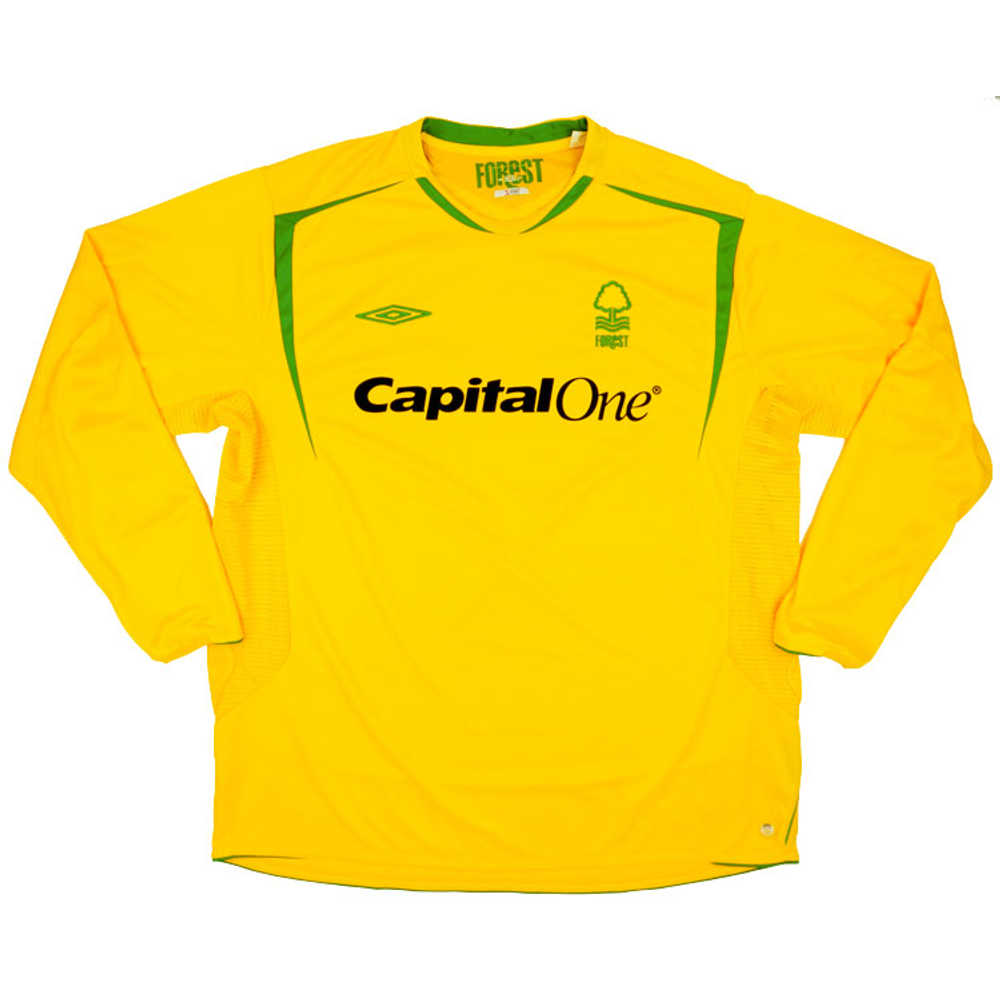 2005-06 Nottingham Forest Away L/S Shirt (Excellent) XXL