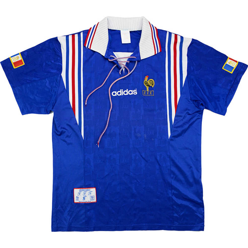 1996-98 France Home Shirt (Excellent) S