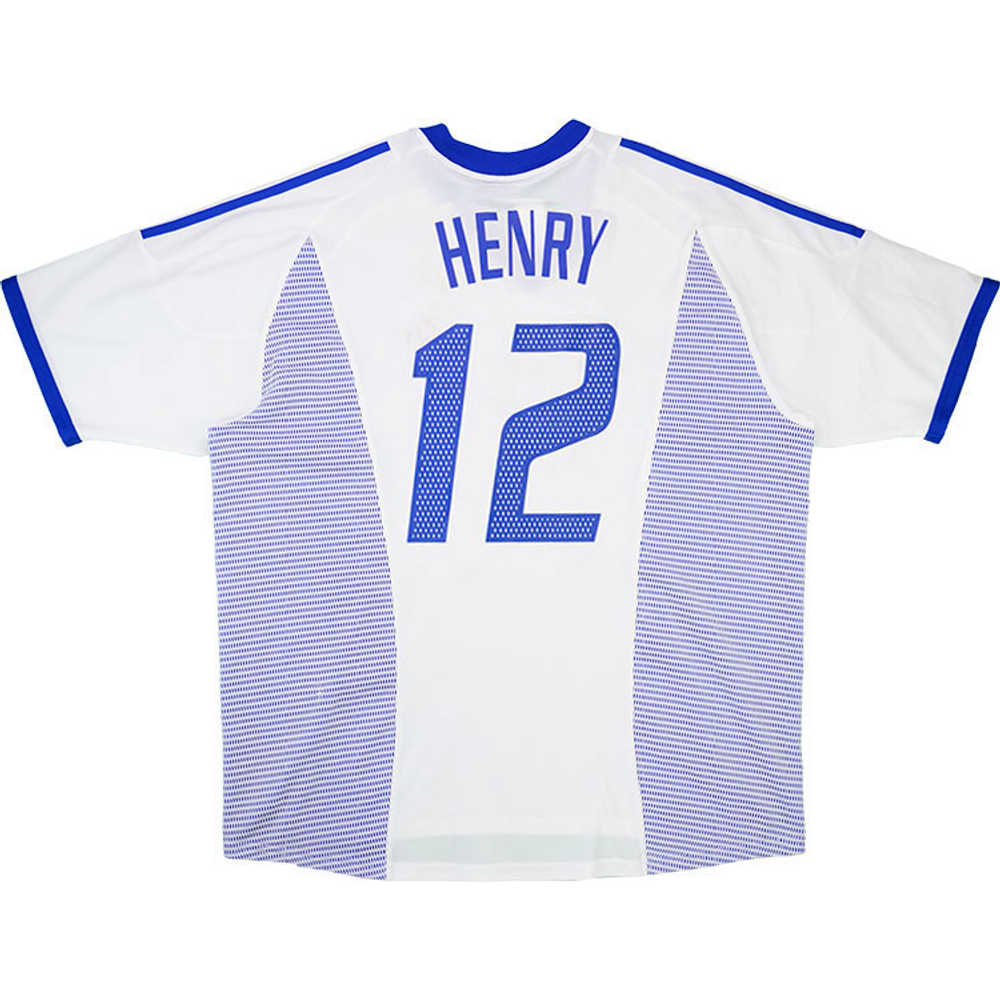 2002-04 France Away Shirt Henry #12 *w/Tags* L