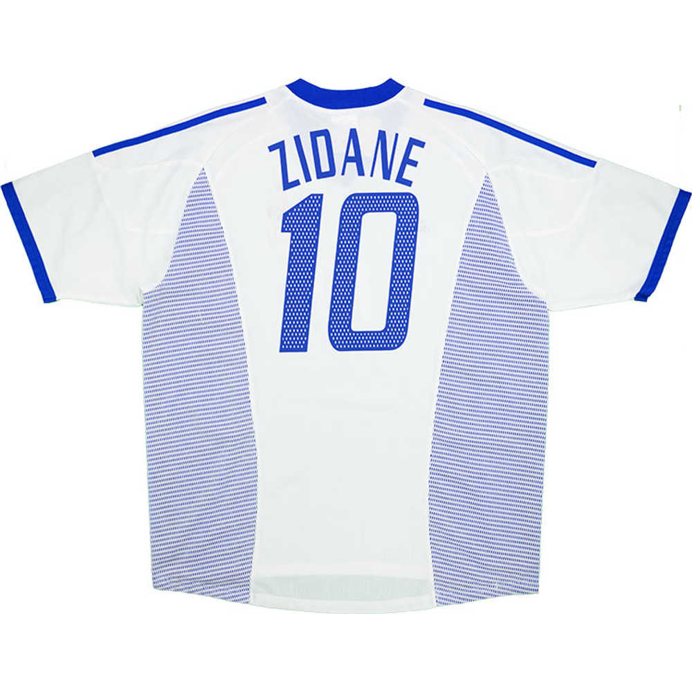 2002-04 France Away Shirt Zidane #10 *w/Tags* M