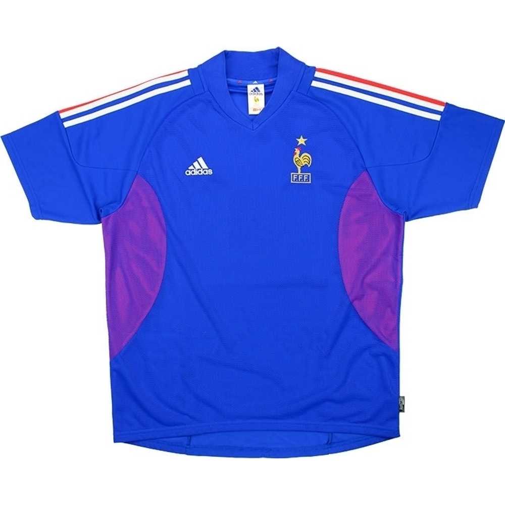 2002-04 France Home Shirt (Excellent) XL