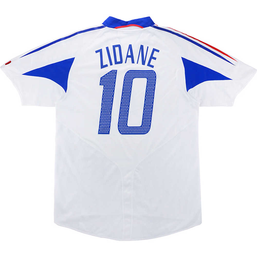 2004-06 France Away Shirt Zidane #10 (Very Good) M