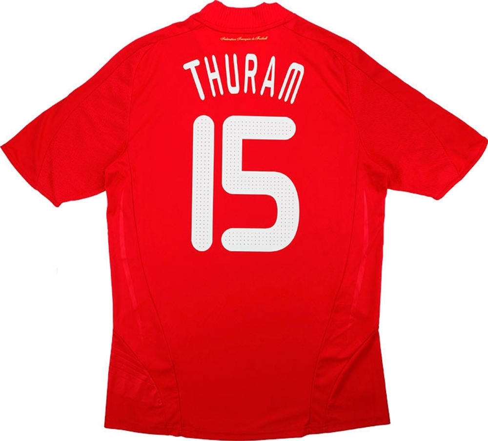 2007-08 France Away Shirt Thuram #15 (Very Good) M-France Names & Numbers Legends Euro 2020 New Products