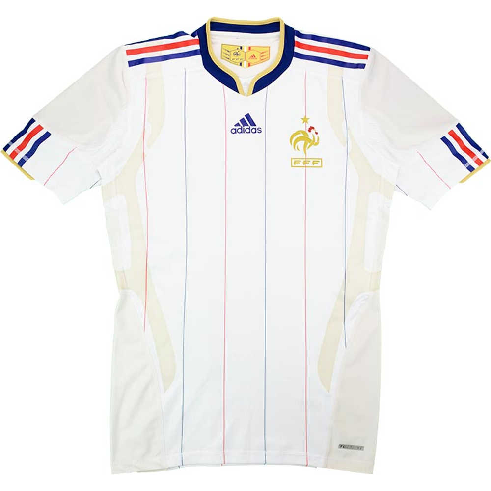 2009-10 France Player Issue Techfit Away Shirt (Excellent) XL