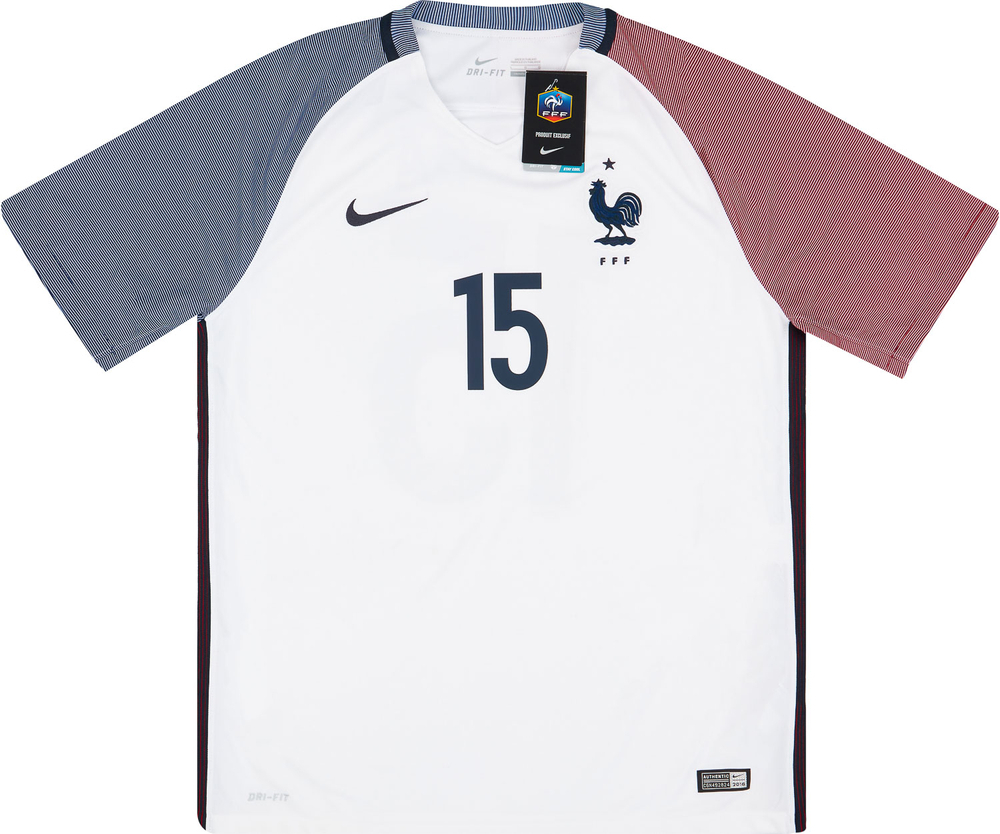 2016-17 France Away Shirt Pogba #15 *w/Tags* XXL