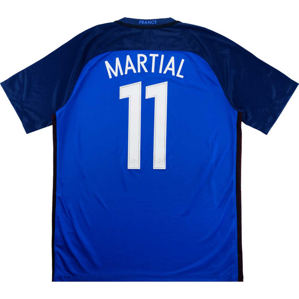 2016-17 France Home Shirt Martial #11 (Excellent) S