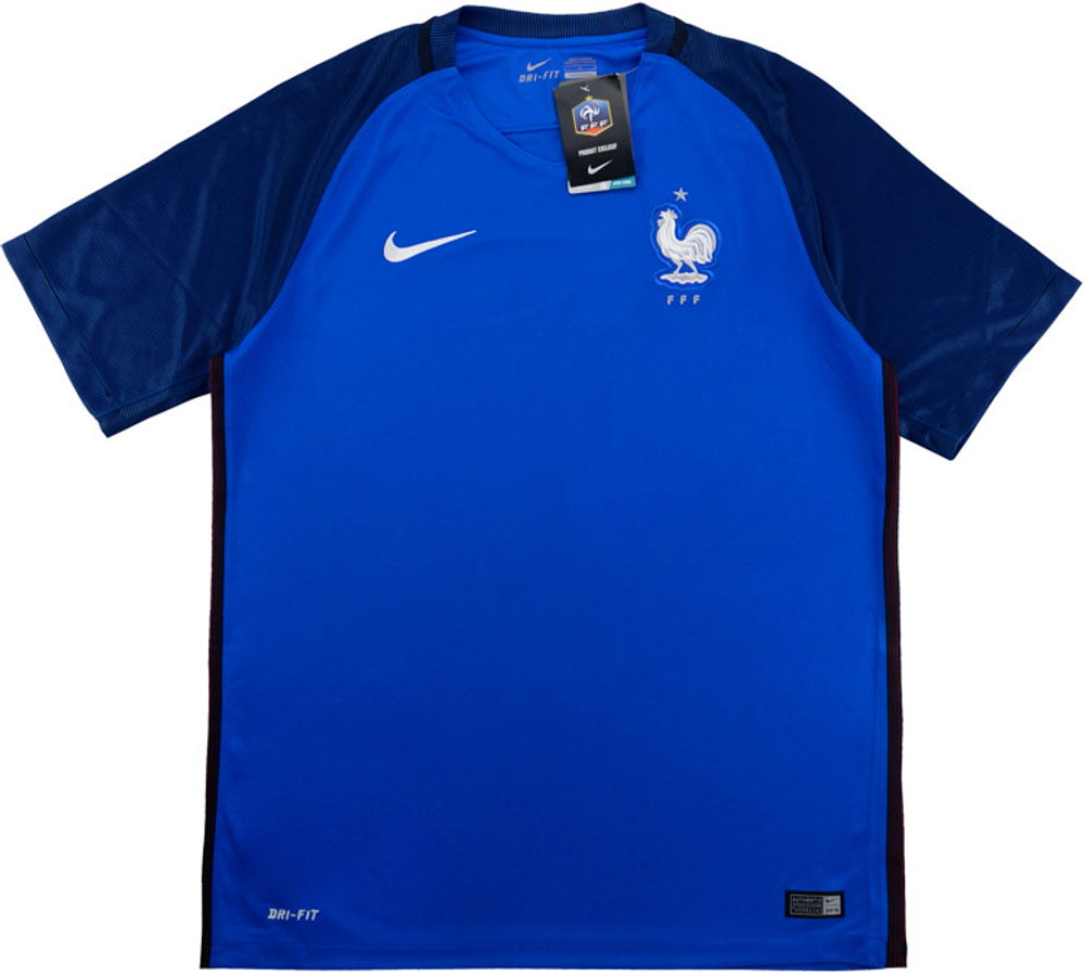 2016-17 France Home Shirt *w/Tags* L