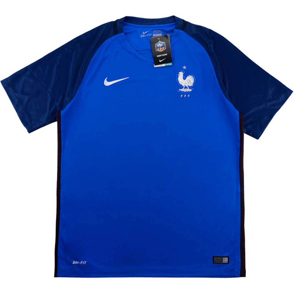 2016-17 France Home Shirt *w/Tags* L