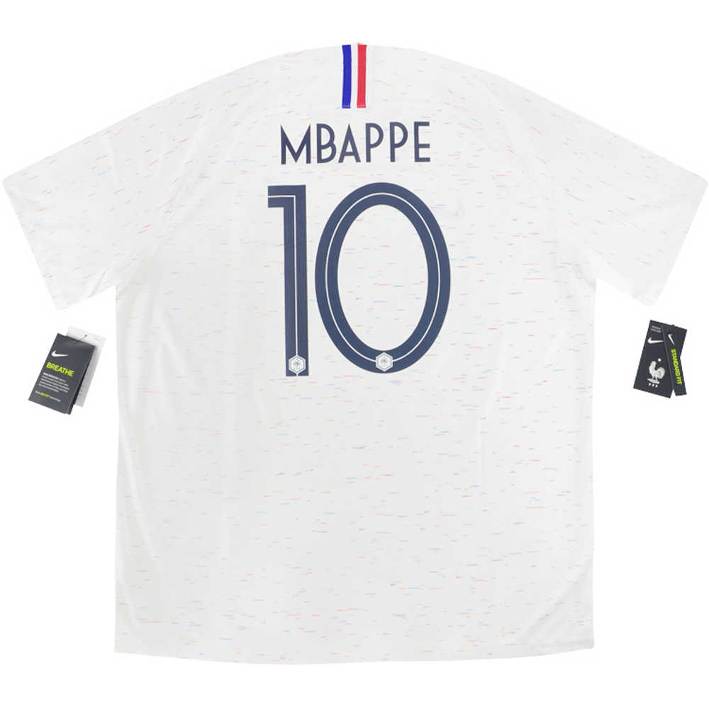2018 France Away Shirt Mbappé #10 *w/Tags* XXL