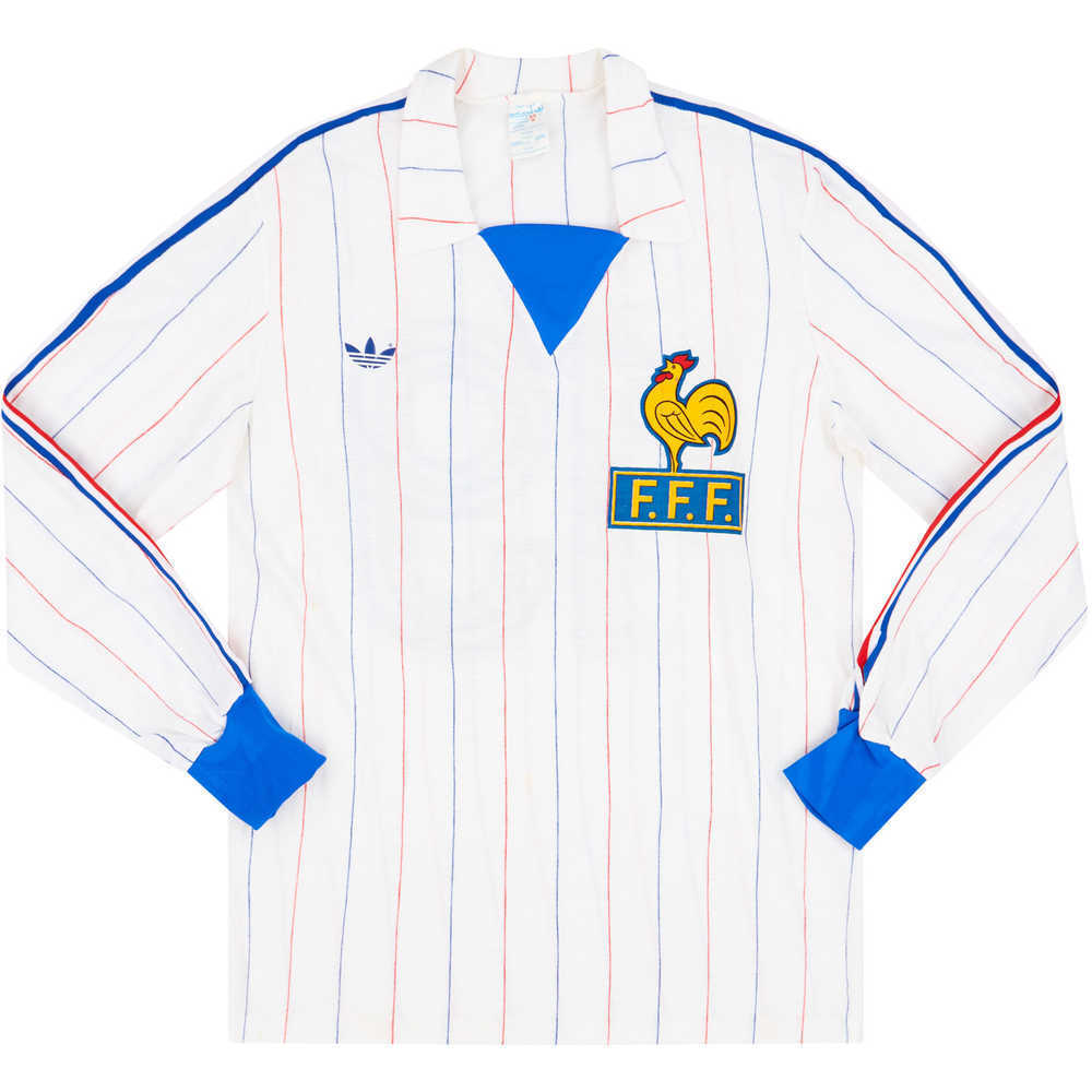 1980-82 France Match Issue Away L/S Shirt #19