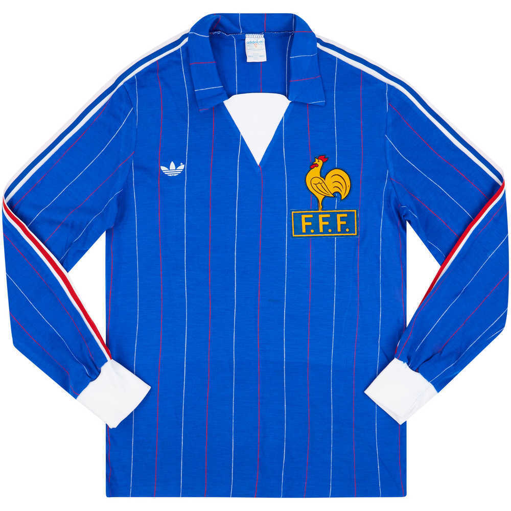 1980-82 France Match Issue Home L/S Shirt #19