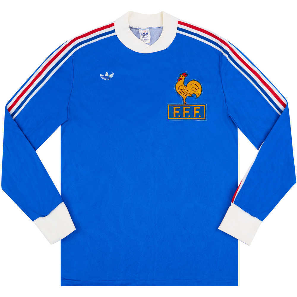 1982-84 France Match Issue Home L/S Shirt #3