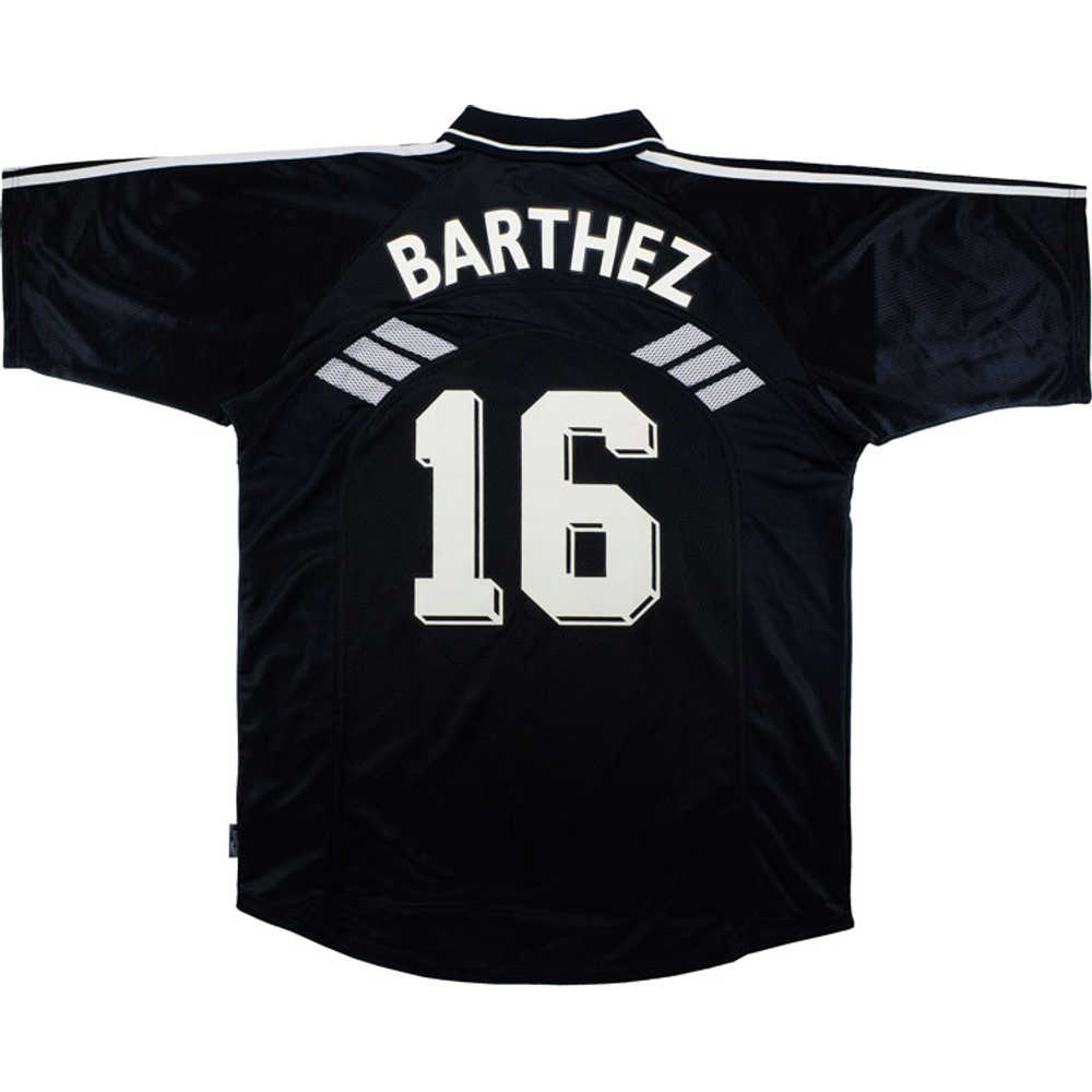 1998 France GK S/S Shirt Barthez #16 (Excellent) XL 