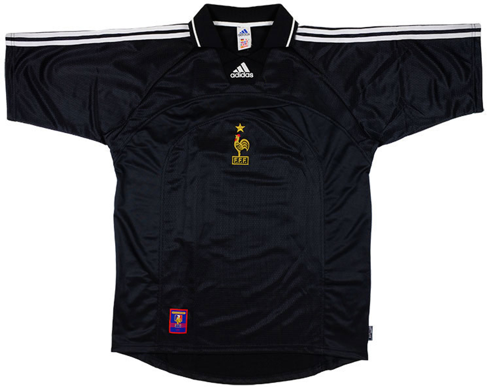 1998 France GK S/S Shirt Barthez #16 (Excellent) XL 