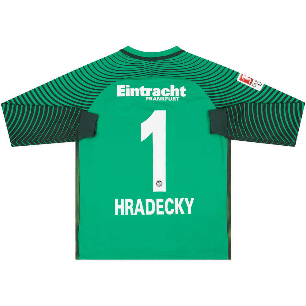 2016-17 Eintracht Frankfurt GK Shirt Hradecky #1 (Excellent) XL.Boys