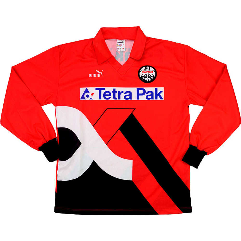 1993-94 Eintracht Frankfurt Home L/S Shirt (Excellent) XS