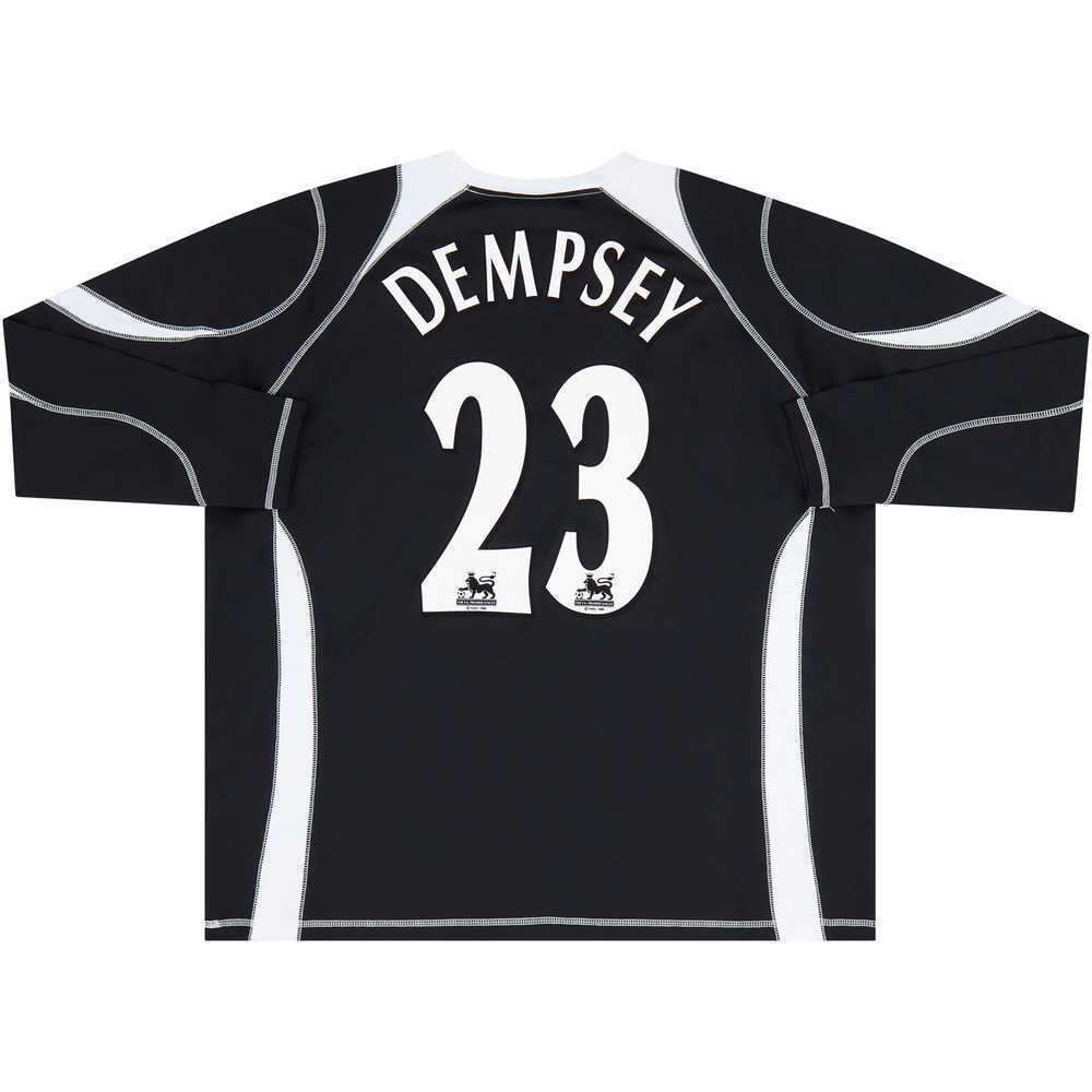 2006-07 Fulham Away L/S Shirt Demspey #23 (Excellent) XXL