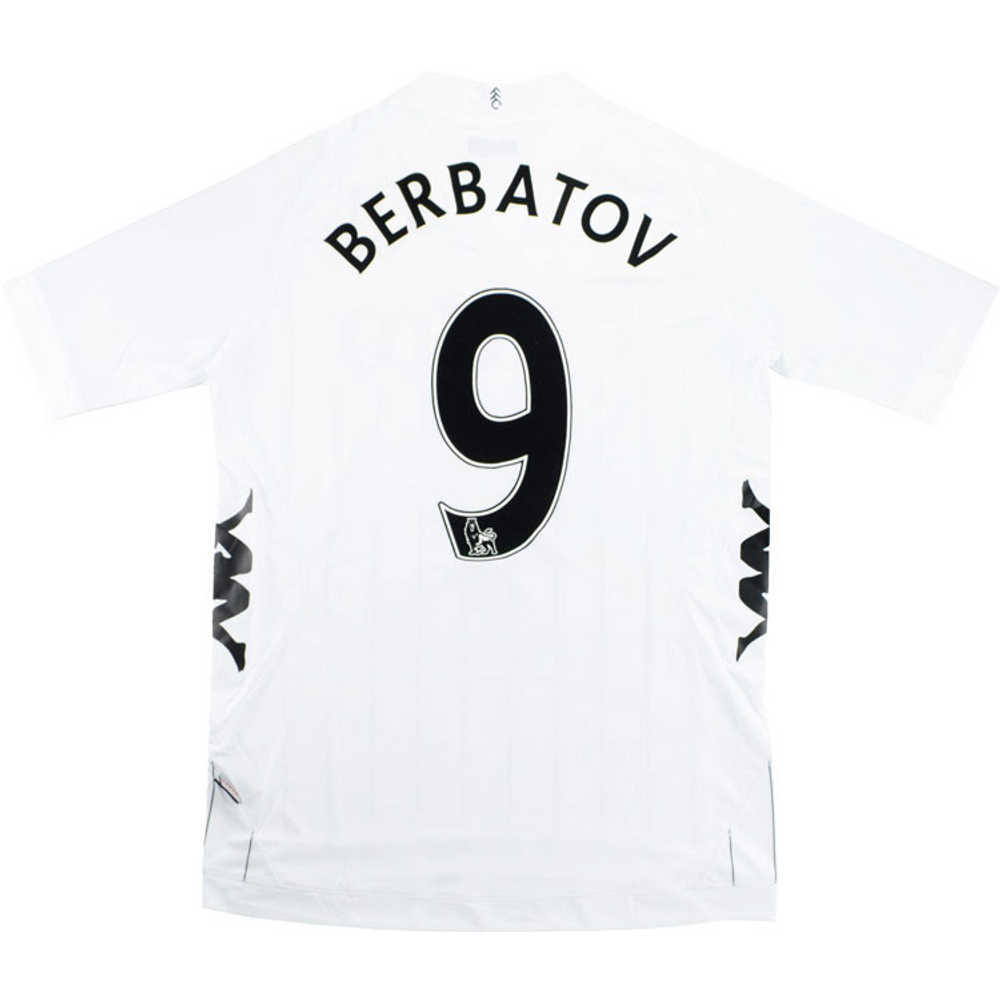 2012-13 Fulham Home Shirt Berbatov #9 (Very Good) S