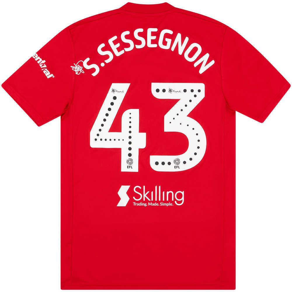 2019-20 Fulham Match Worn FA Cup Away Shirt S.Sessegnon #43 (v Man City)