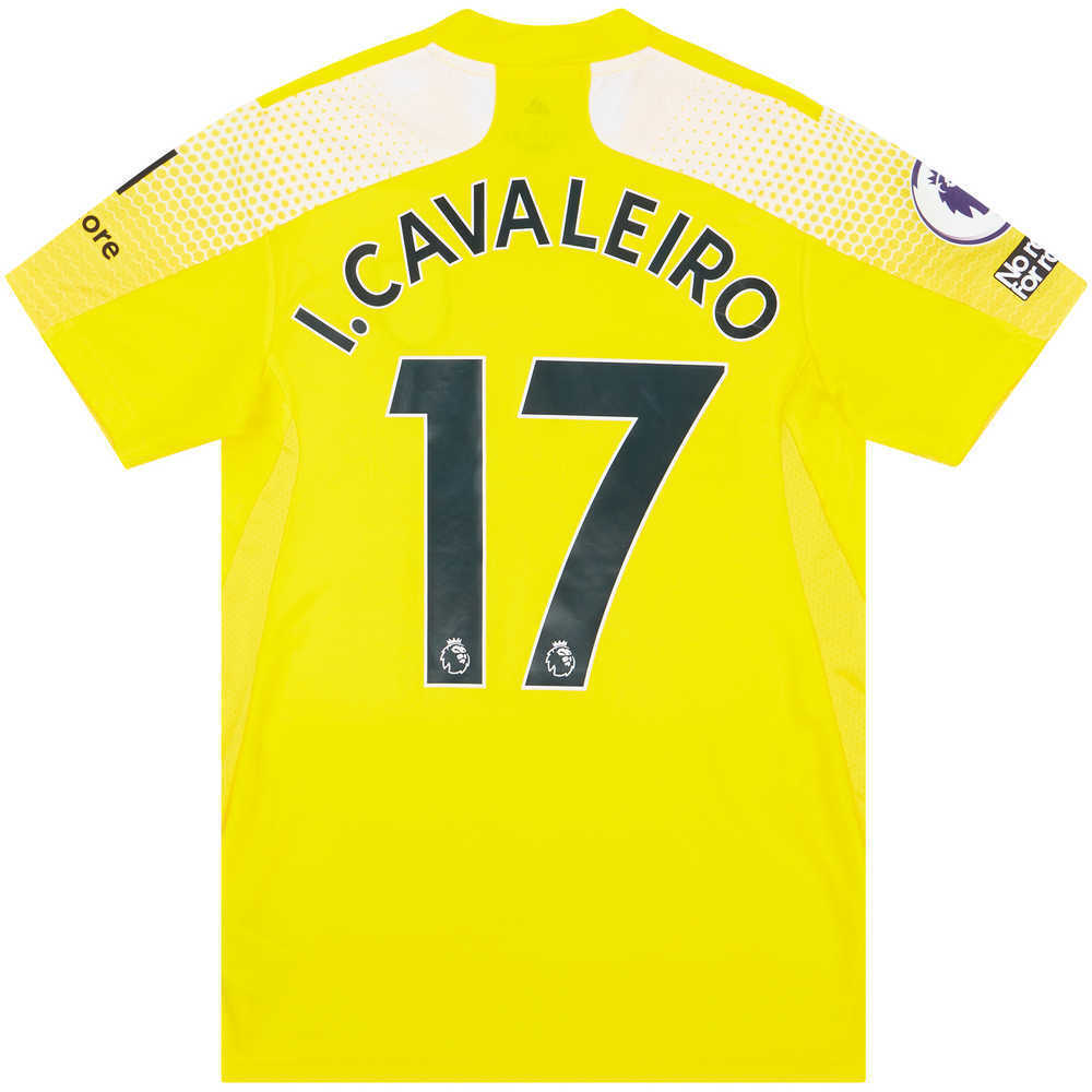 2020-21 Fulham Match Issue Away Shirt I.Cavaleiro #17