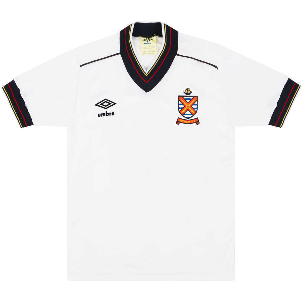 1984-87 Fulham Home Shirt (Excellent) M.Boys
