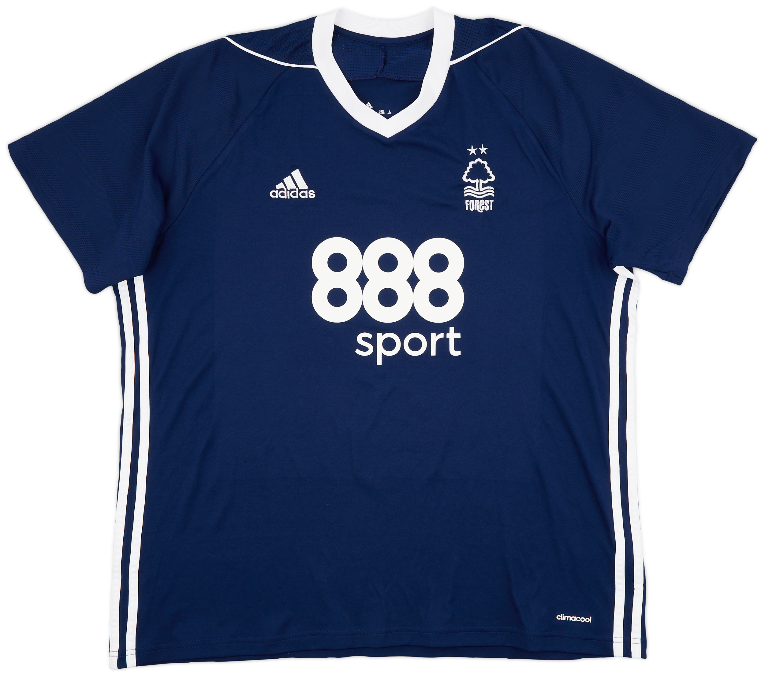 Nottingham Forest Home football shirt 2017 - 2018. Sponsored by 888Sport