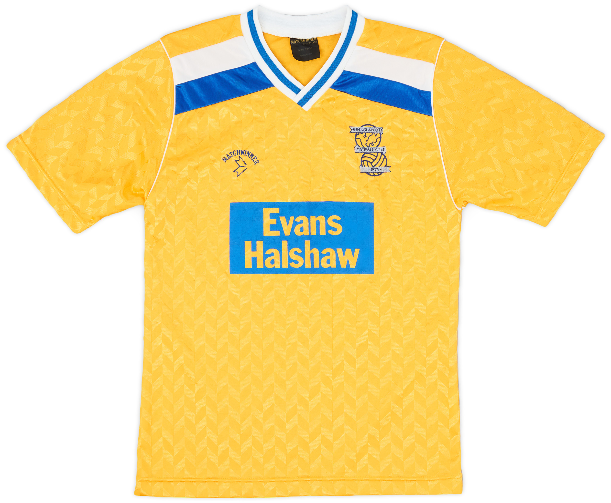 1988-89 Birmingham City Away Shirt - 9/10 - ()