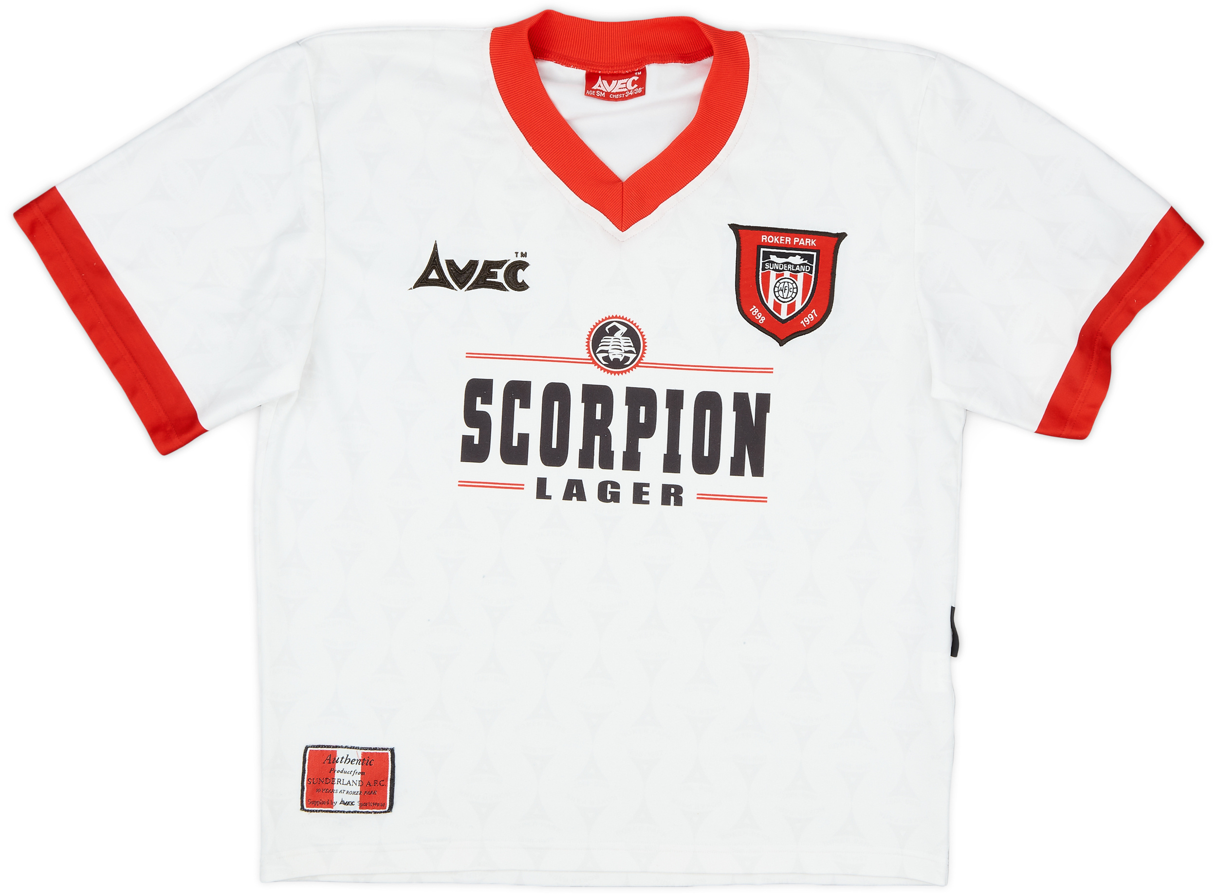 1996-97 Sunderland Away Shirt - 7/10 - ()