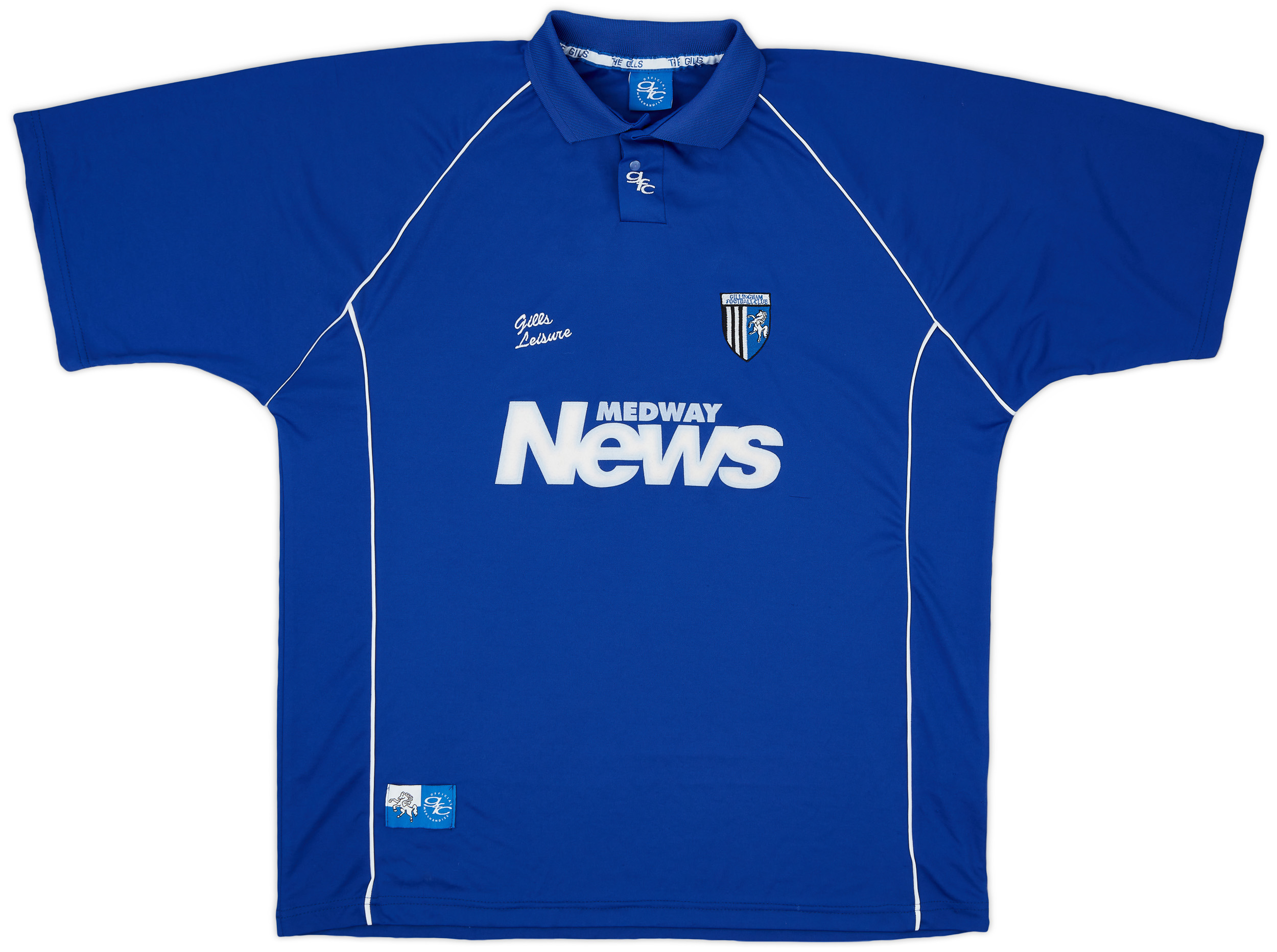 2000-01 Gillingham Home Shirt - 8/10 - (XL)