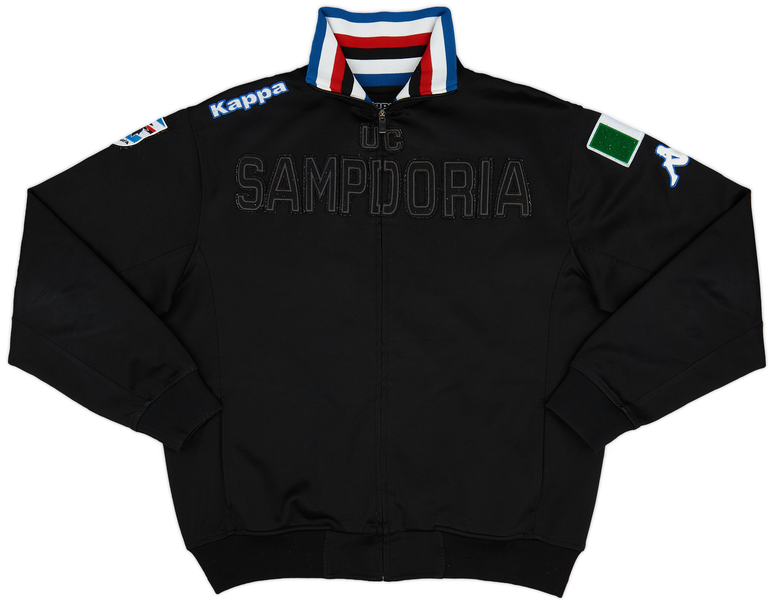 2010s Sampdoria Kappa Track Jacket - Excellent 8/10 - (XL)