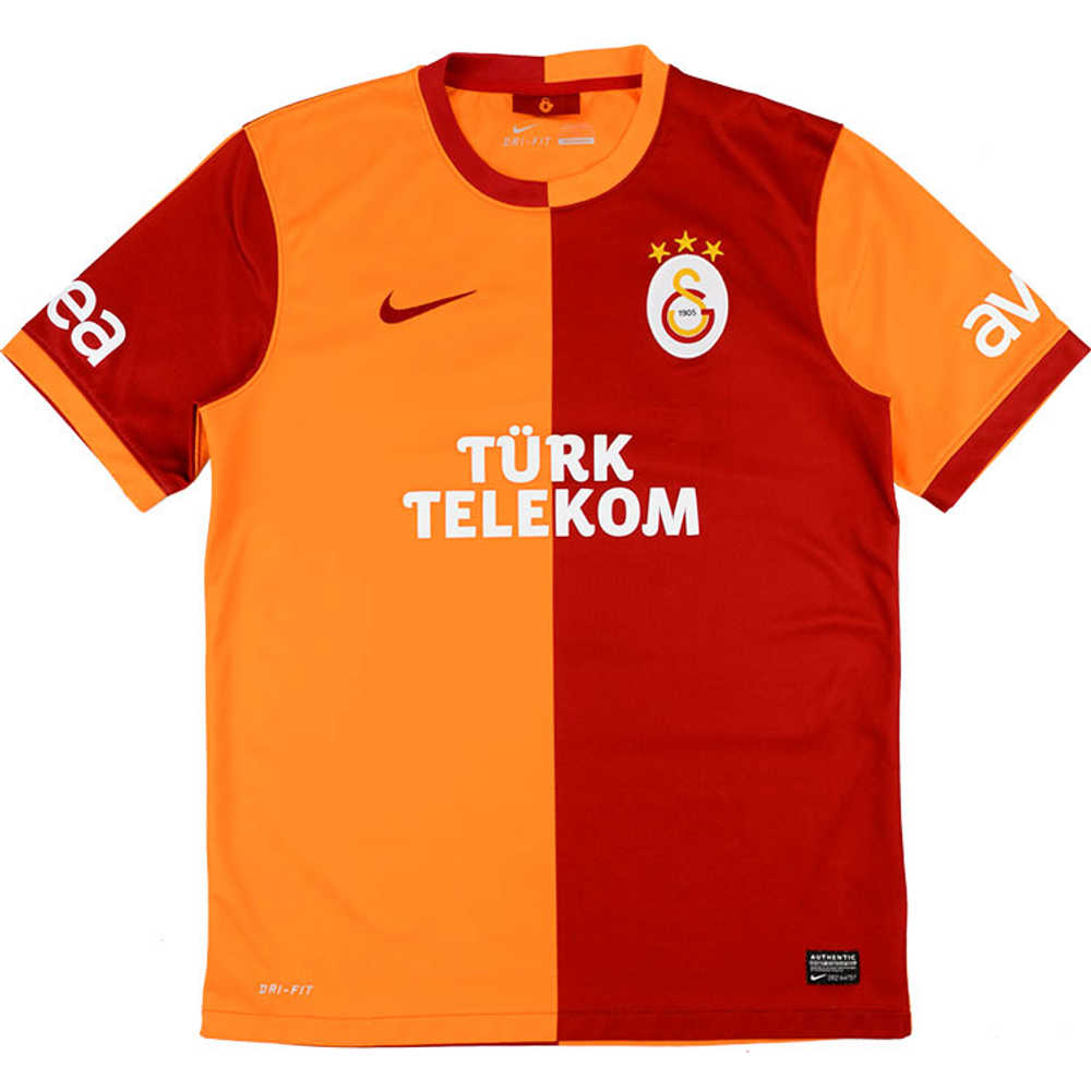 2013-14 Galatasaray Home Shirt (Very Good) L