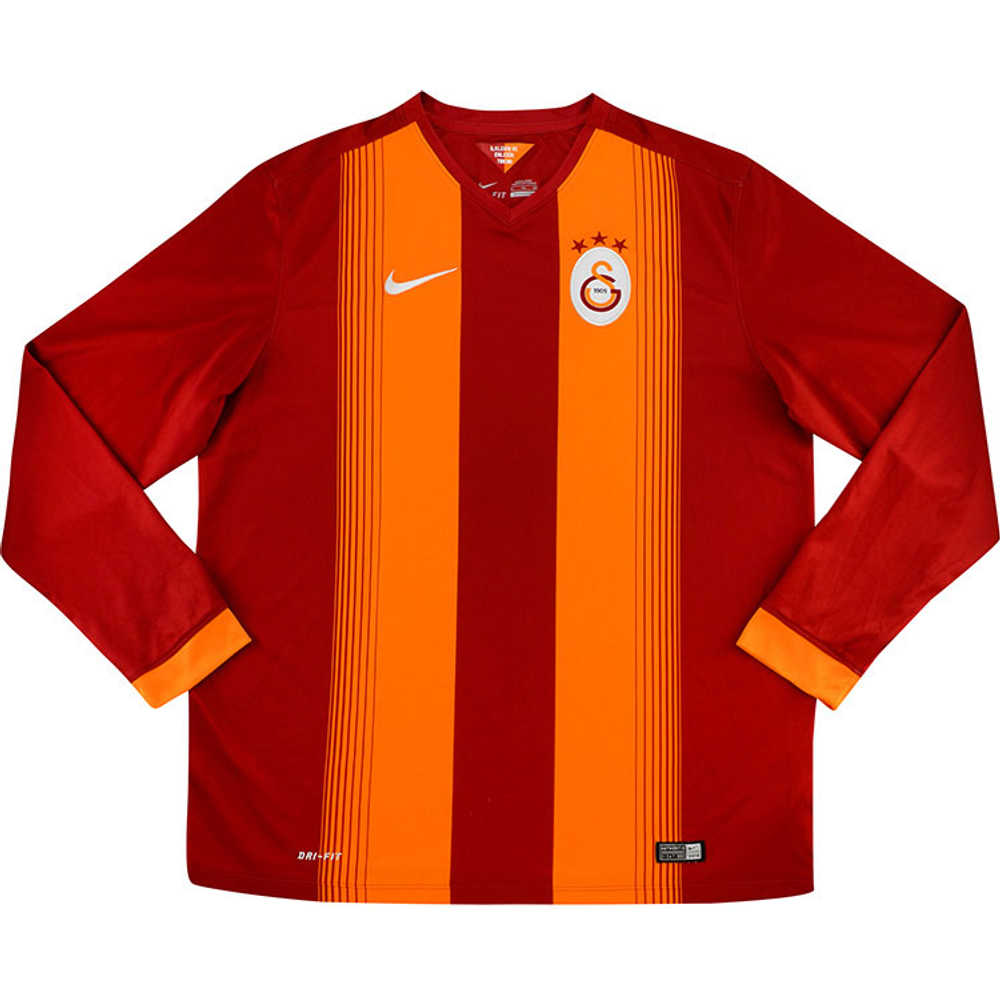 2014-15 Galatasaray Home L/S Shirt (Excellent) S