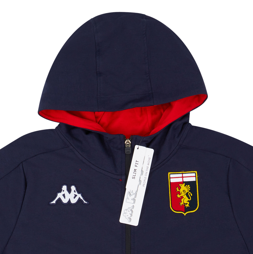 2020-21 Genoa Kappa Hooded Jacket *BNIB*-Jackets & Tracksuits Genoa New Clearance Training