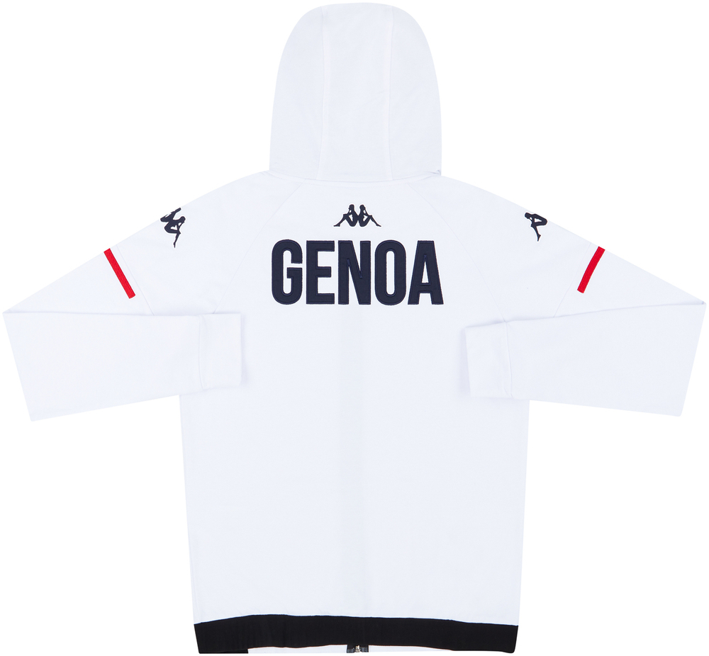 2020-21 Genoa Kappa Hooded Jacket *BNIB*-Jackets & Tracksuits Genoa New Clearance Training