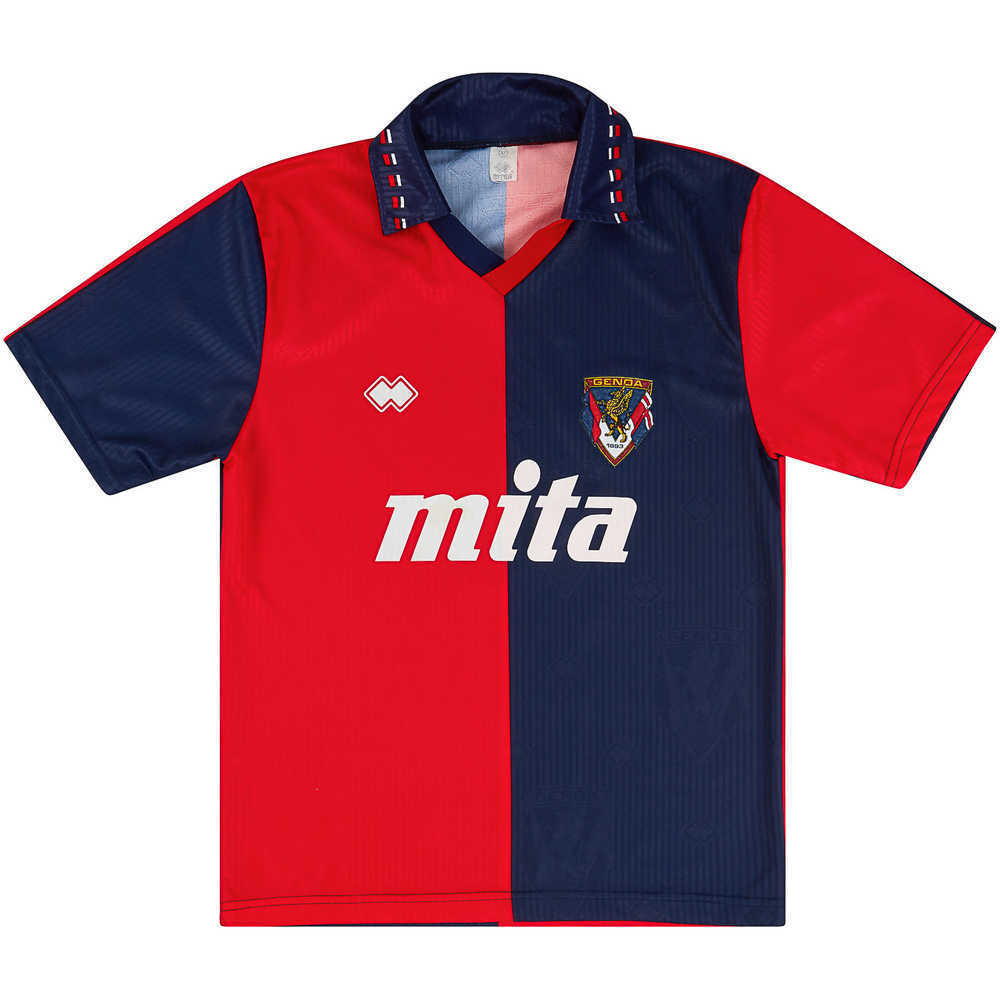 1991-92 Genoa Home Shirt (Excellent) M