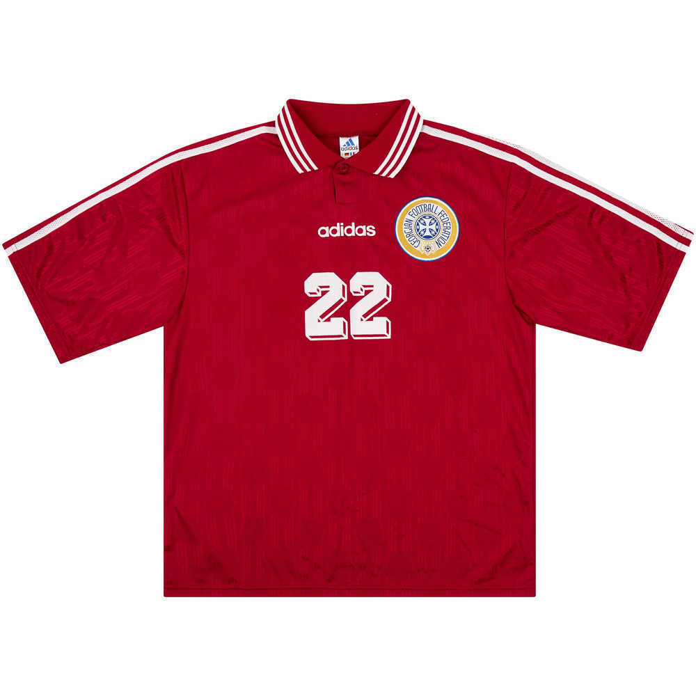 1997-98 Georgia Match Issue Home Shirt #22