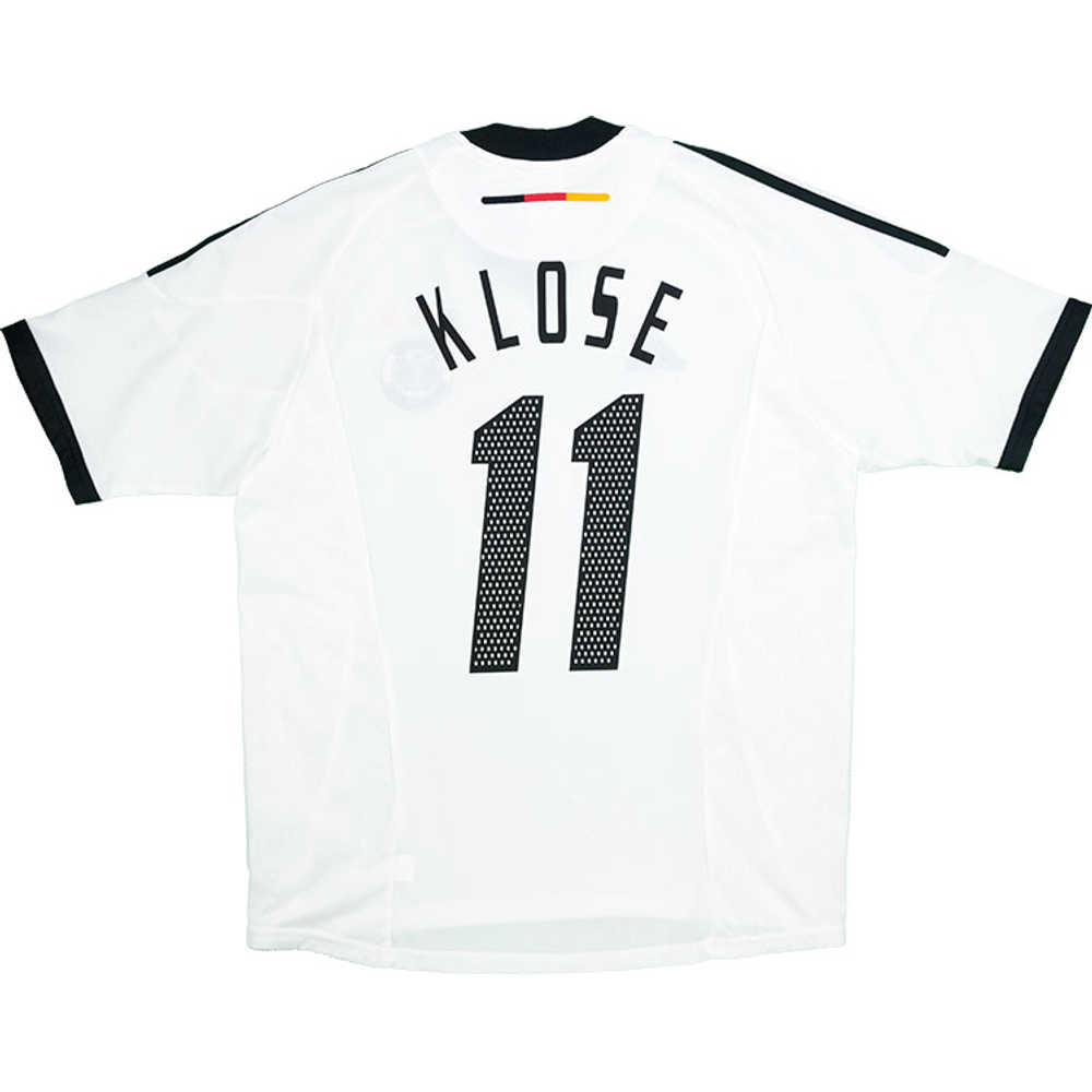 2002-04 Germany Home Shirt Klose #11 (Excellent) S
