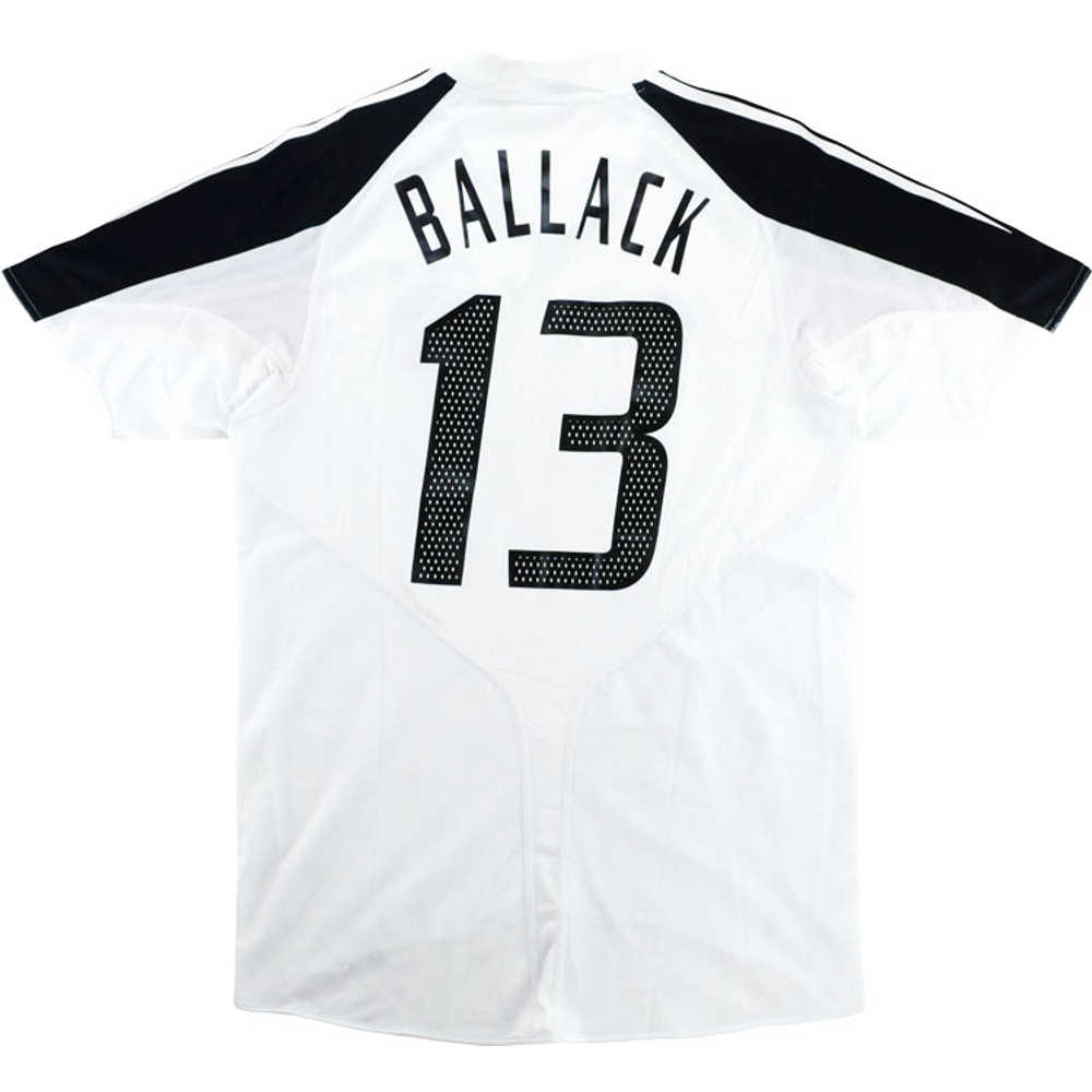 2004-05 Germany Home Shirt Ballack #13 (Excellent) XL